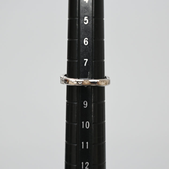 카멜리아 K18WG 다이아몬드 반지 P473514V