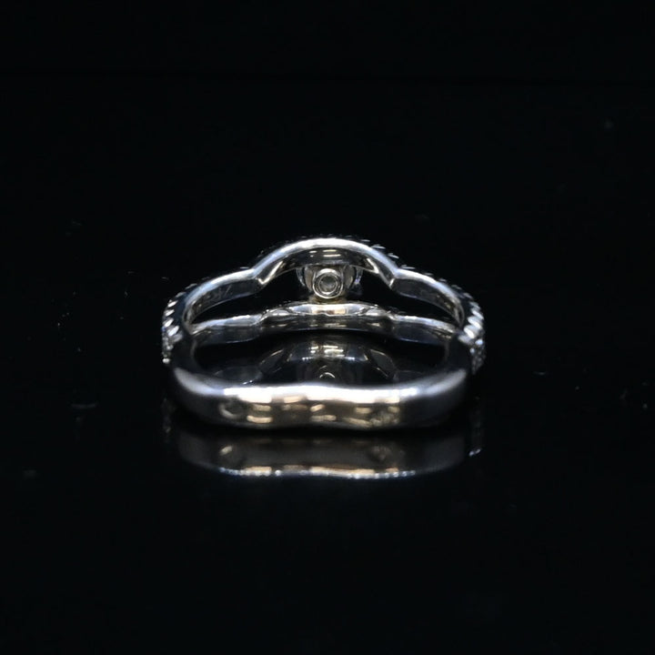 카멜리아 K18WG 다이아몬드 반지 P473514V