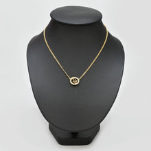 Load image into Gallery viewer, ChristianDIOR Christian Dior Rhinestone Logo Necklace P43648V
