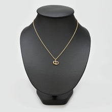 Load image into Gallery viewer, ChristianDIOR Christian Dior Twist Motif CD Logo Necklace P43652V
