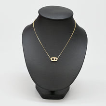 Load image into Gallery viewer, ChristianDIOR Christian Dior Rhinestone CD Logo Necklace P43688V
