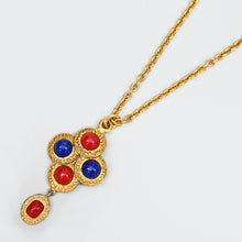 Load image into Gallery viewer, CHANEL Chanel Gripoix Swing long necklace P43694V
