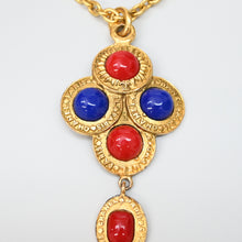 Load image into Gallery viewer, CHANEL Chanel Gripoix Swing long necklace P43694V
