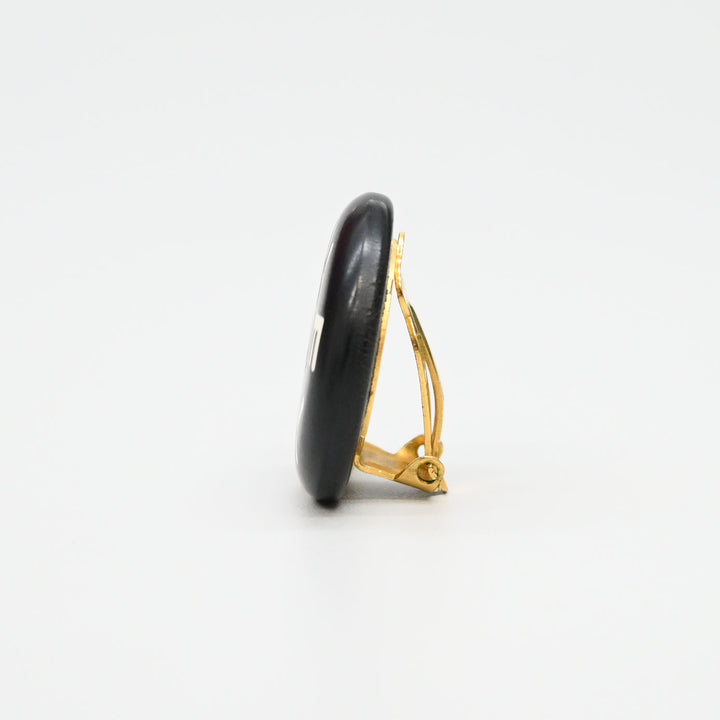 CHANEL Chanel Logo Earring P43689V