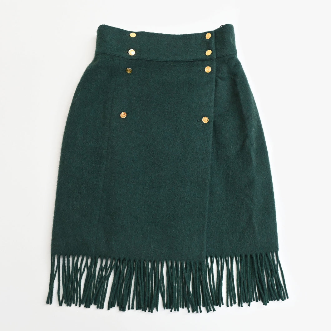 CHANEL Chanel Fringe Skirt P43400V