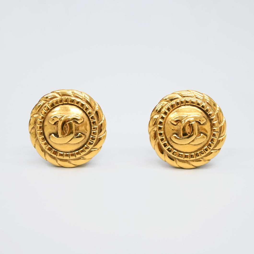  CHANEL Chanel Coco Mark Earring P13435V