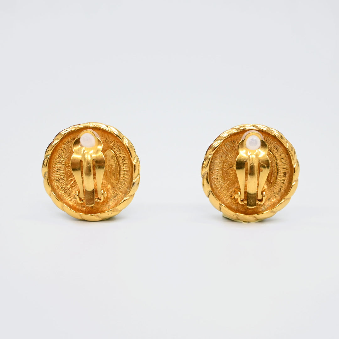  CHANEL Chanel Coco Mark Earring P13435V