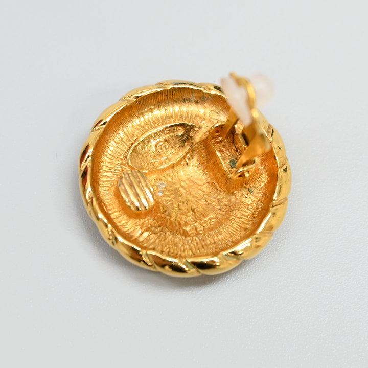  CHANEL Chanel Coco Mark Earring P13435V