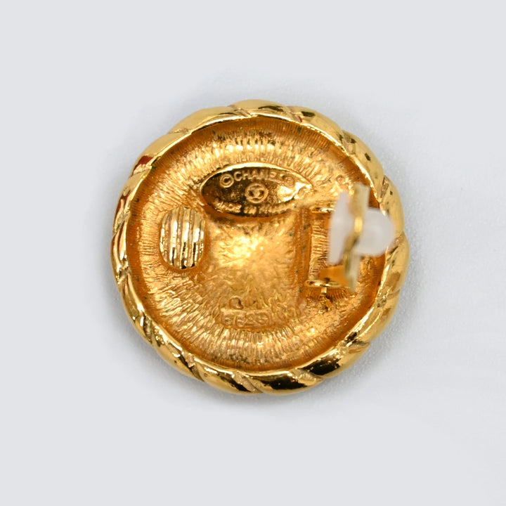  CHANEL Chanel Coco Mark Earring P13435V