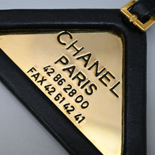 Load image into Gallery viewer, CHANEL Chanel Triangle Key Holder Charm P43851V
