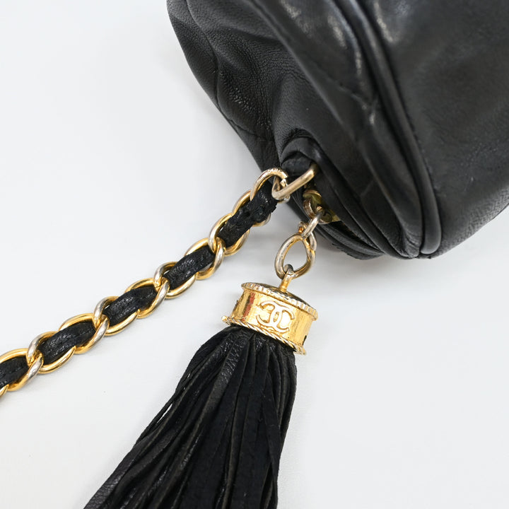 CHANEL ChanelMatelasse Tassel chain shoulder bag P43399V