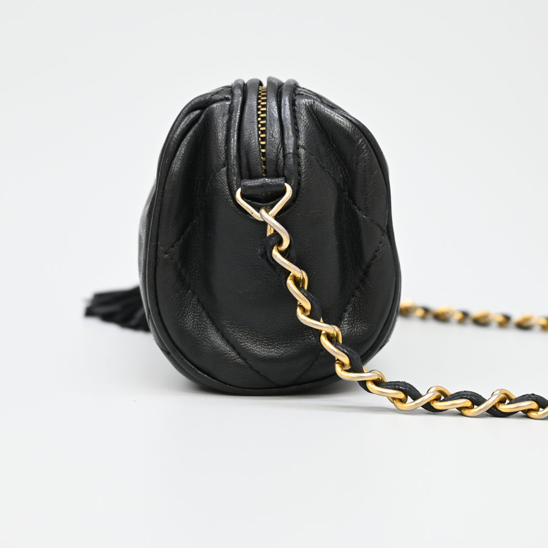CHANEL ChanelMatelasse Tassel chain shoulder bag P43399V