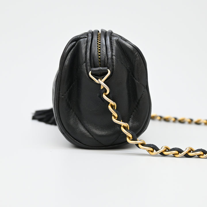 CHANEL ChanelMatelasse Tassel chain shoulder bag P43399V