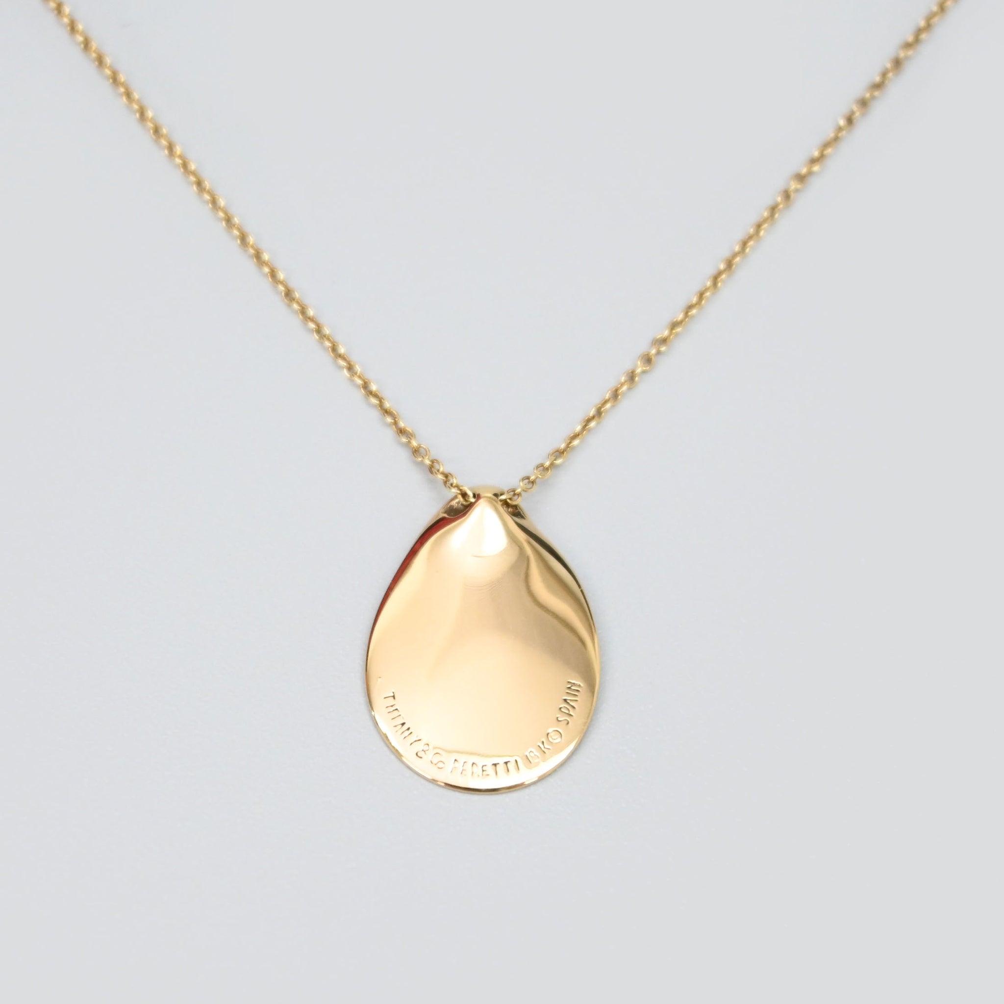 TIFFANY&Co. ティファニー K18YG マドンナ ネックレス P43678V