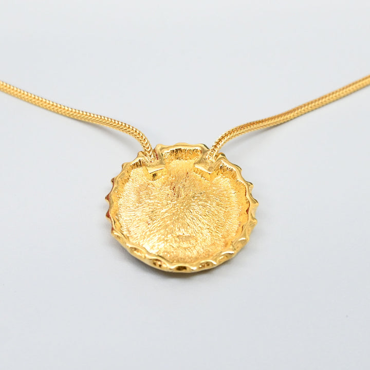 Christian Dior Bottle Cap Logo Necklace P43927V