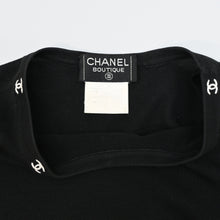 画像をギャラリービューアに読み込む, CHANEL シャネル ココマーク ニットTシャツ
