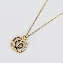 Load image into Gallery viewer, Christian Dior Screw Chain CD Logo Necklace P43966V
