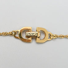 Load image into Gallery viewer, Christian Dior Screw Chain CD Logo Necklace P43966V
