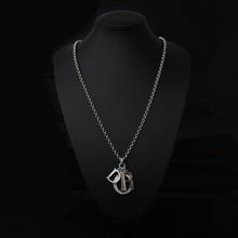 Load image into Gallery viewer, Christian Dior Logo rhine Stone Long Necklace P44031V
