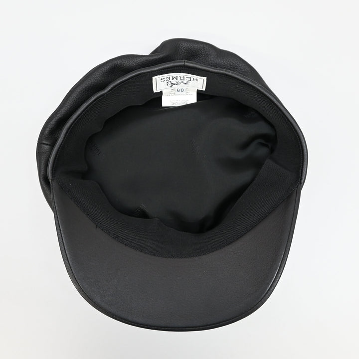 HERMES 헤르메스 디아 가죽 관 모자 남자 P44055V