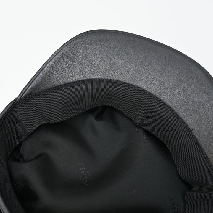 HERMES 헤르메스 디아 가죽 관 모자 남자 P44055V