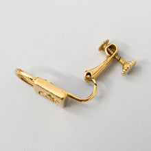 이미지를 갤러리 뷰어에 로드 , Christiandior Christian Dior Nonako Lock Loos Earring P43905V
