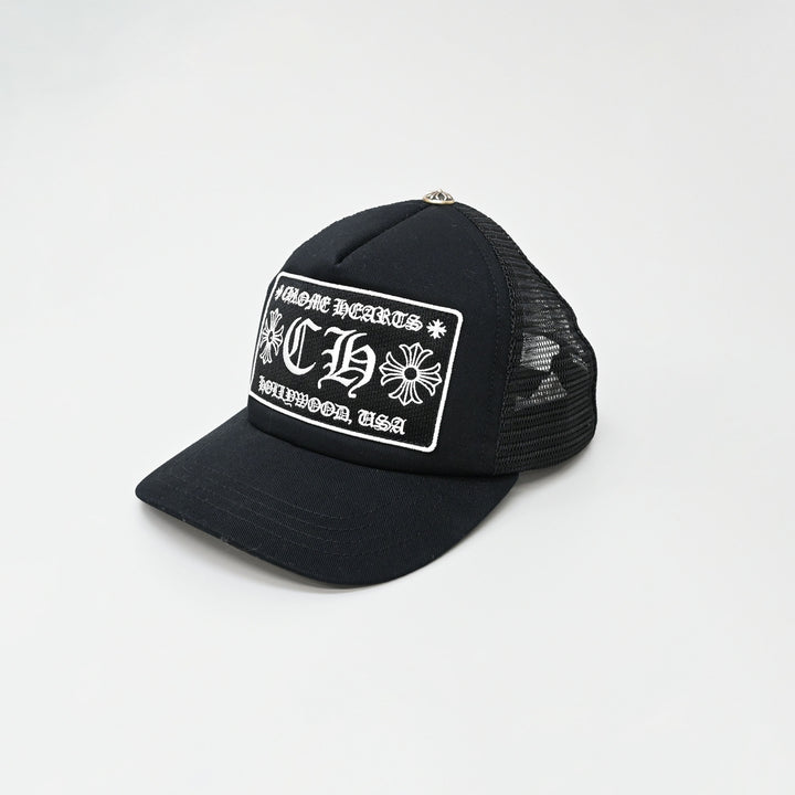 Black Trucker Cap P48111V