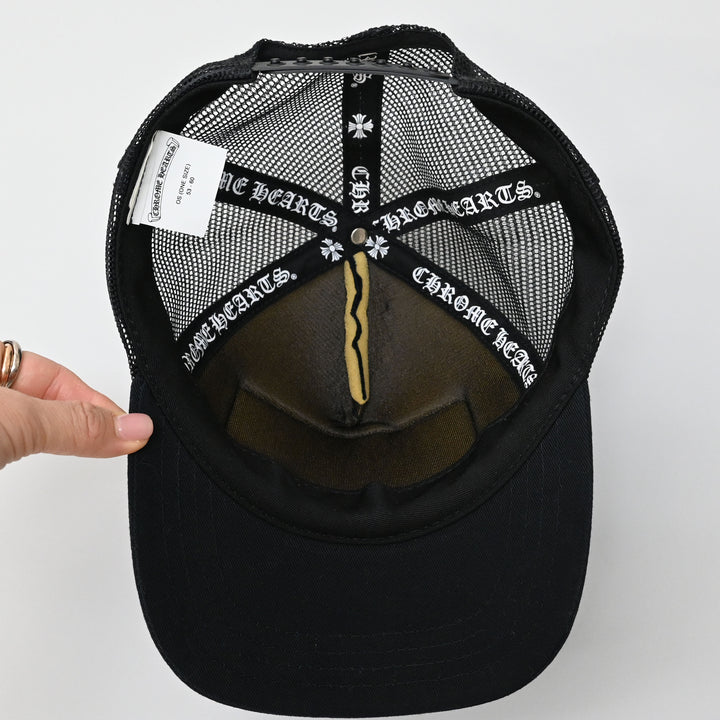 Black Trucker Cap P48111V