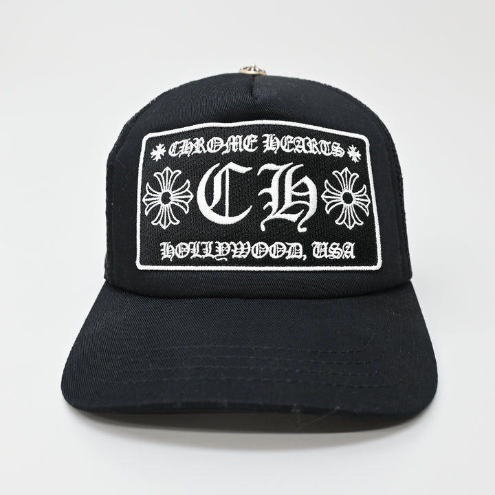 Black Trucker Cap P48111V