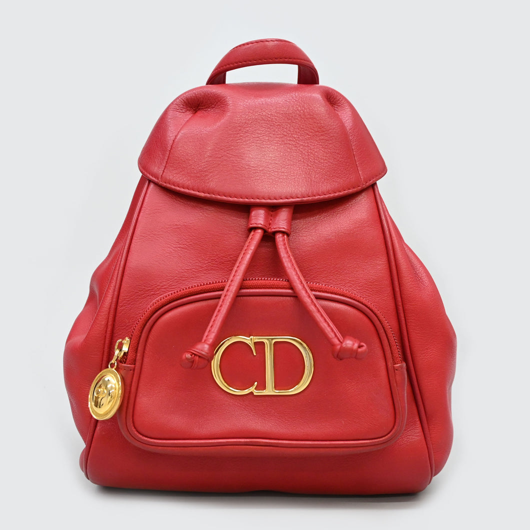 Christiandior Christian Dior CD 로고 Rucksack P44053V