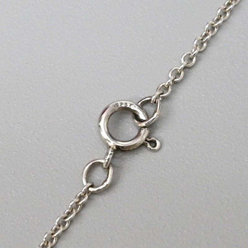Twist Heart Necklace SV K18YG