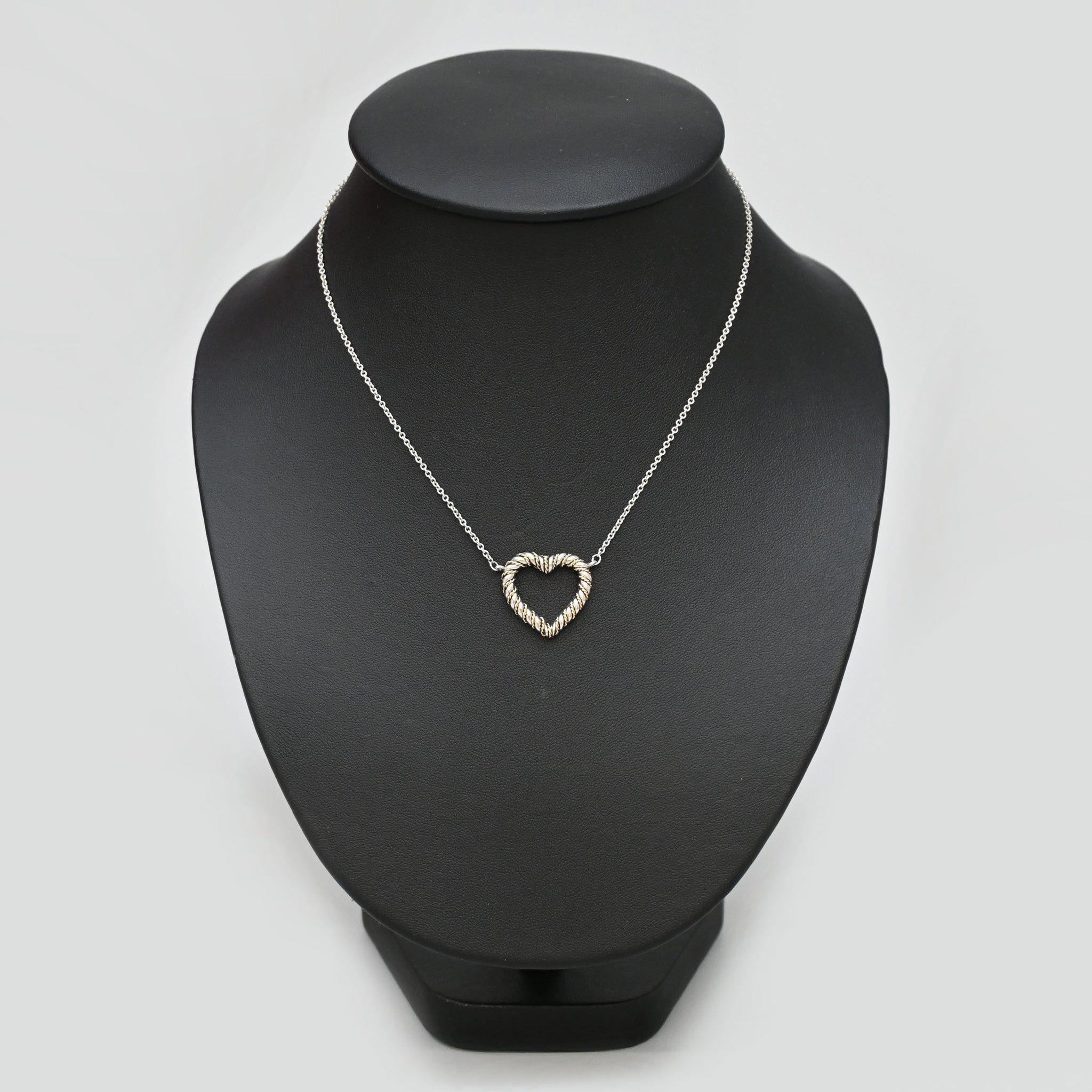 TIFFANY&Co. ティファニー ツイストハート ネックレス P43304V