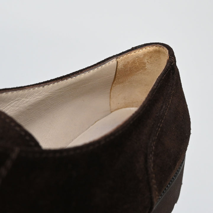 CHANEL Suede Coco Mark U Chip Shoes P44325V