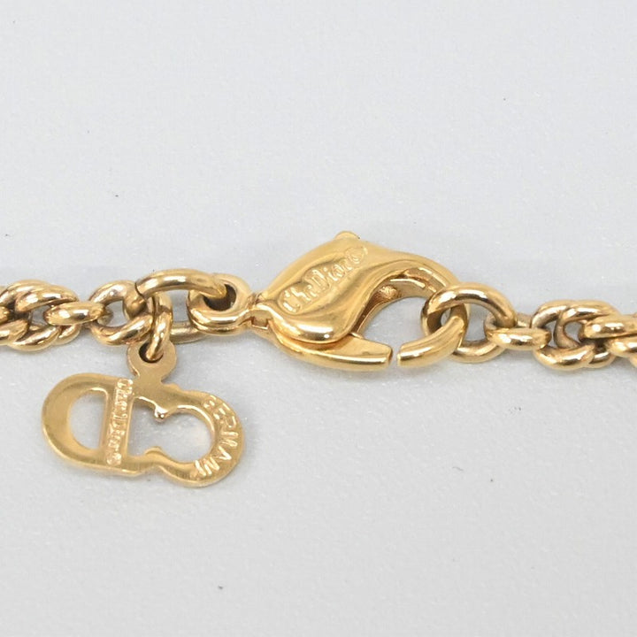 Christian Dior ネックレス カラーストーン クロス
