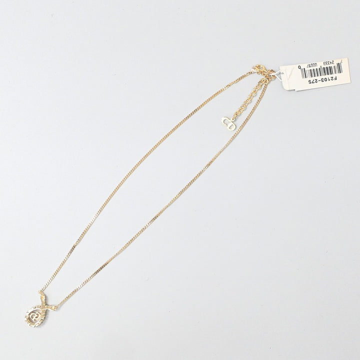 Christian Dior ネックレス CDロゴ