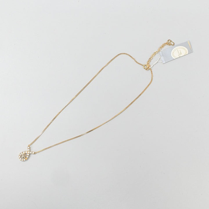 Christian Dior ネックレス CDロゴ