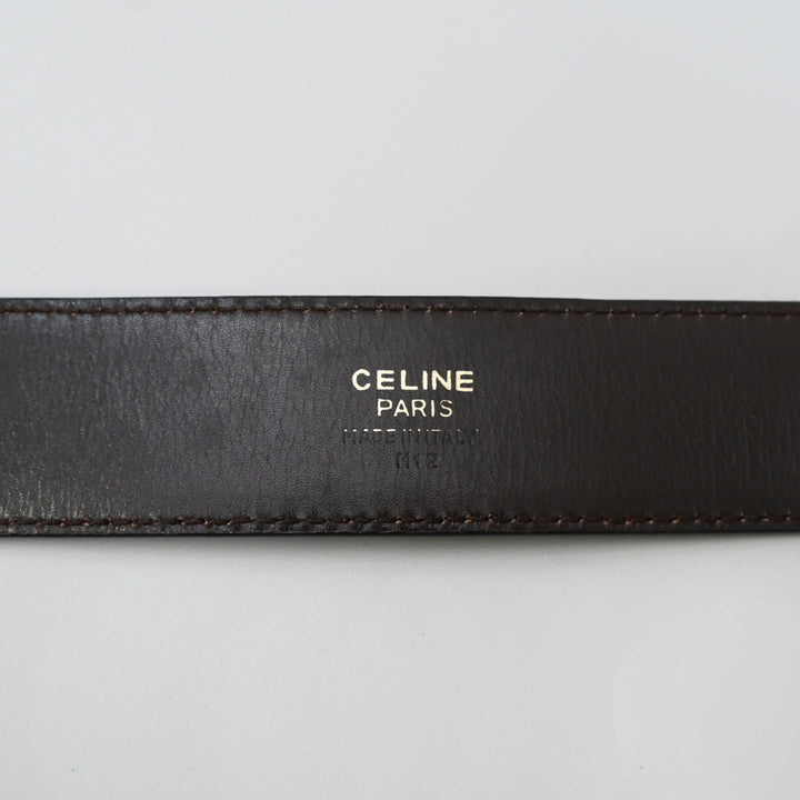 CELINE 赛琳 三角印花 皮带 P44376V