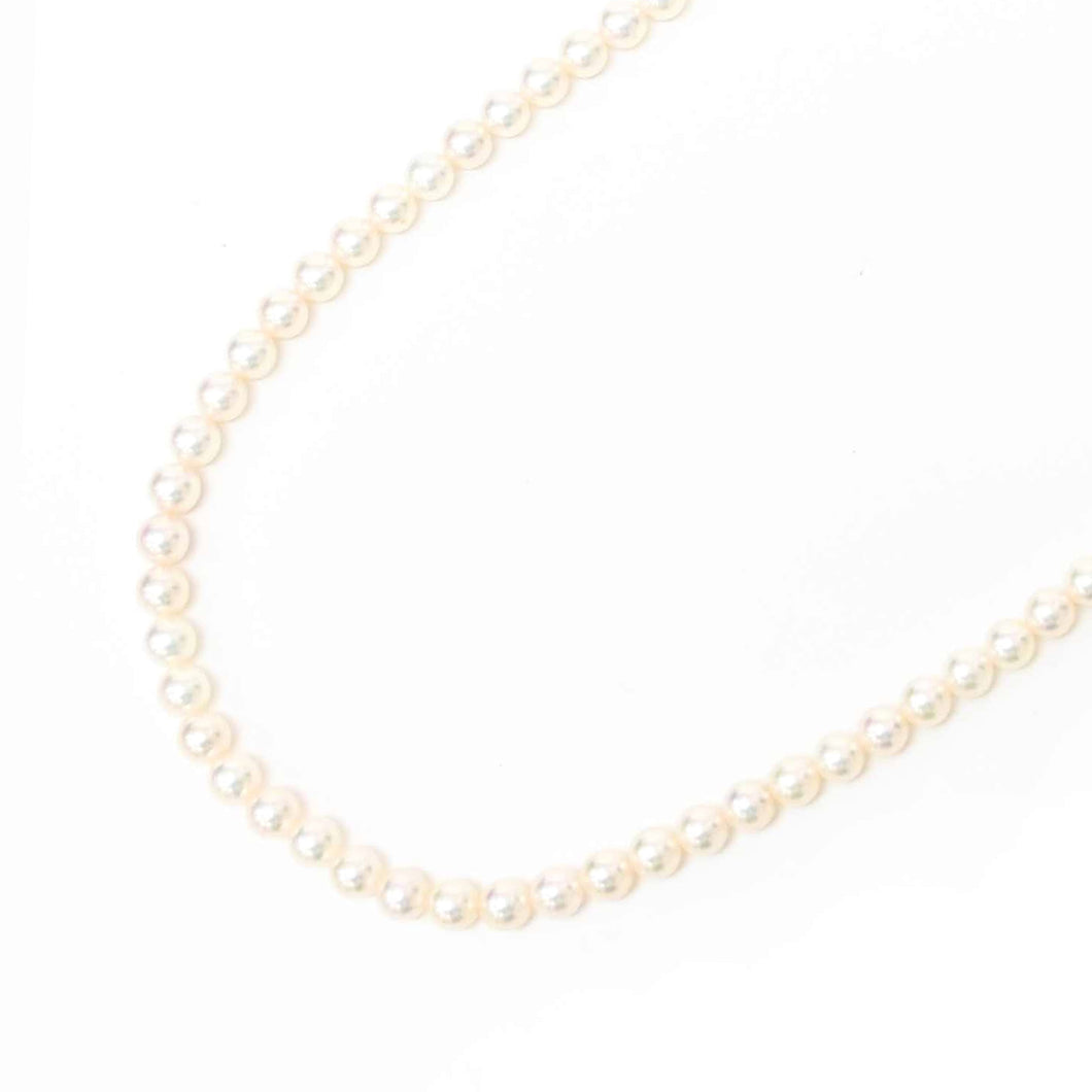*Mikimoto Mikimoto Akoya Pearl Pearl Necklace Total Length 64cm Pearl Diameter 0.7cm P32821V