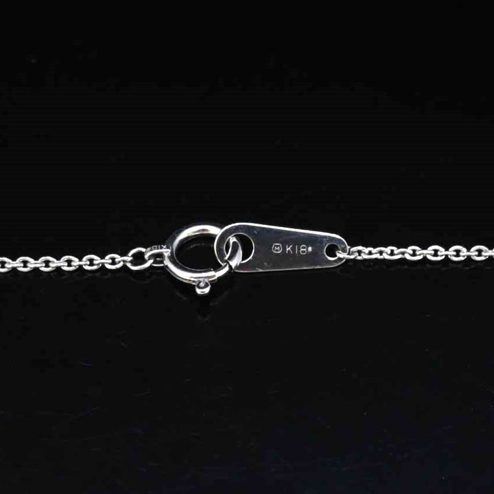 *Mikimoto Mikimoto Pearl X 다이아몬드 목걸이 P2142V