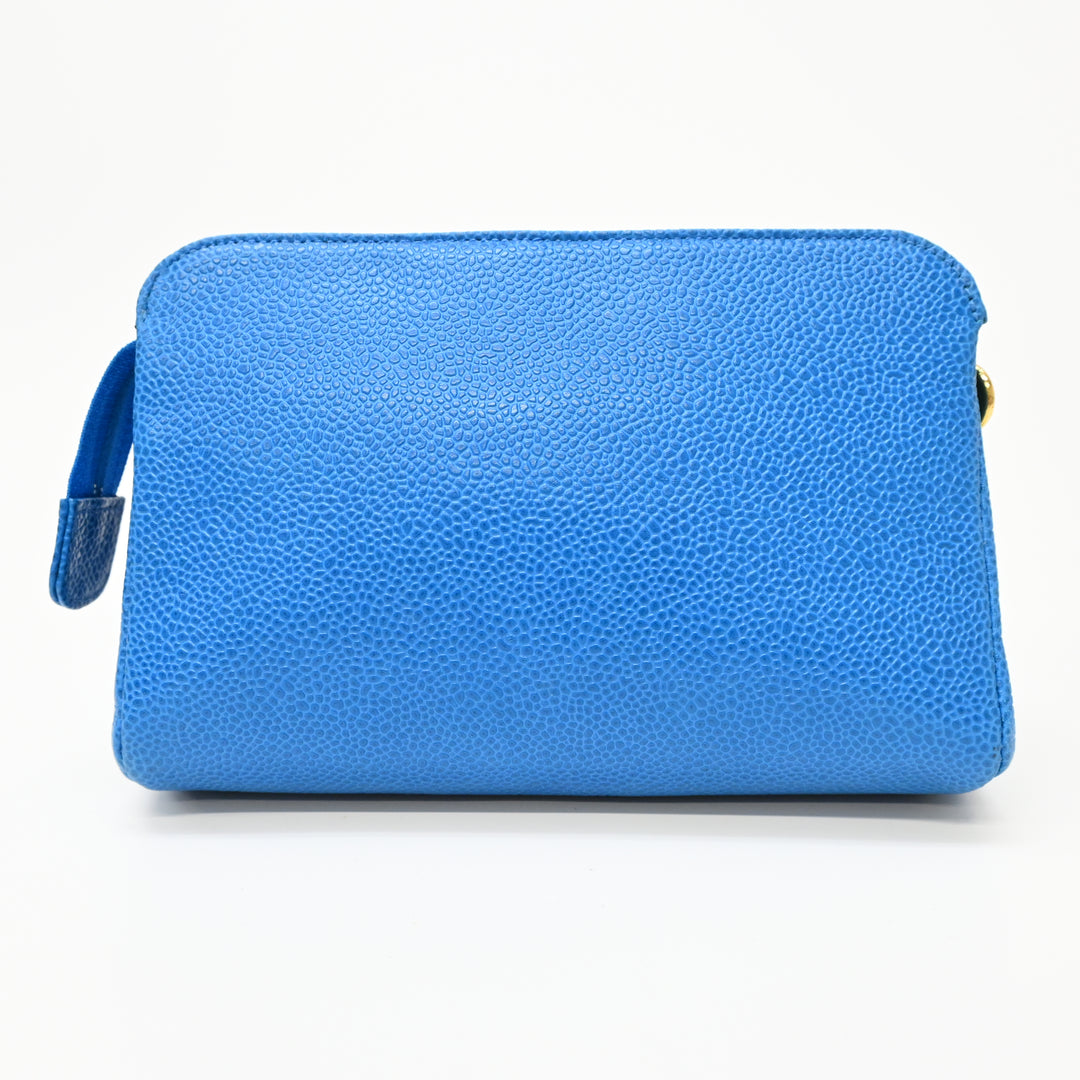 *CHANEL Chanel Cabia Skin Pouch P42511V