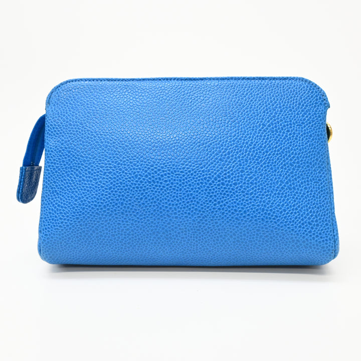 *CHANEL Chanel Cabia Skin Pouch P42511V