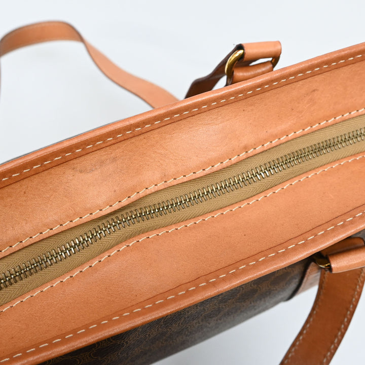 CELINE MacadamPattern leather tote bag P44425V