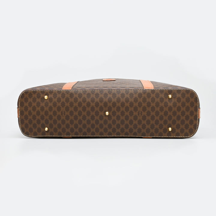 CELINE MacadamPattern leather tote bag P44425V