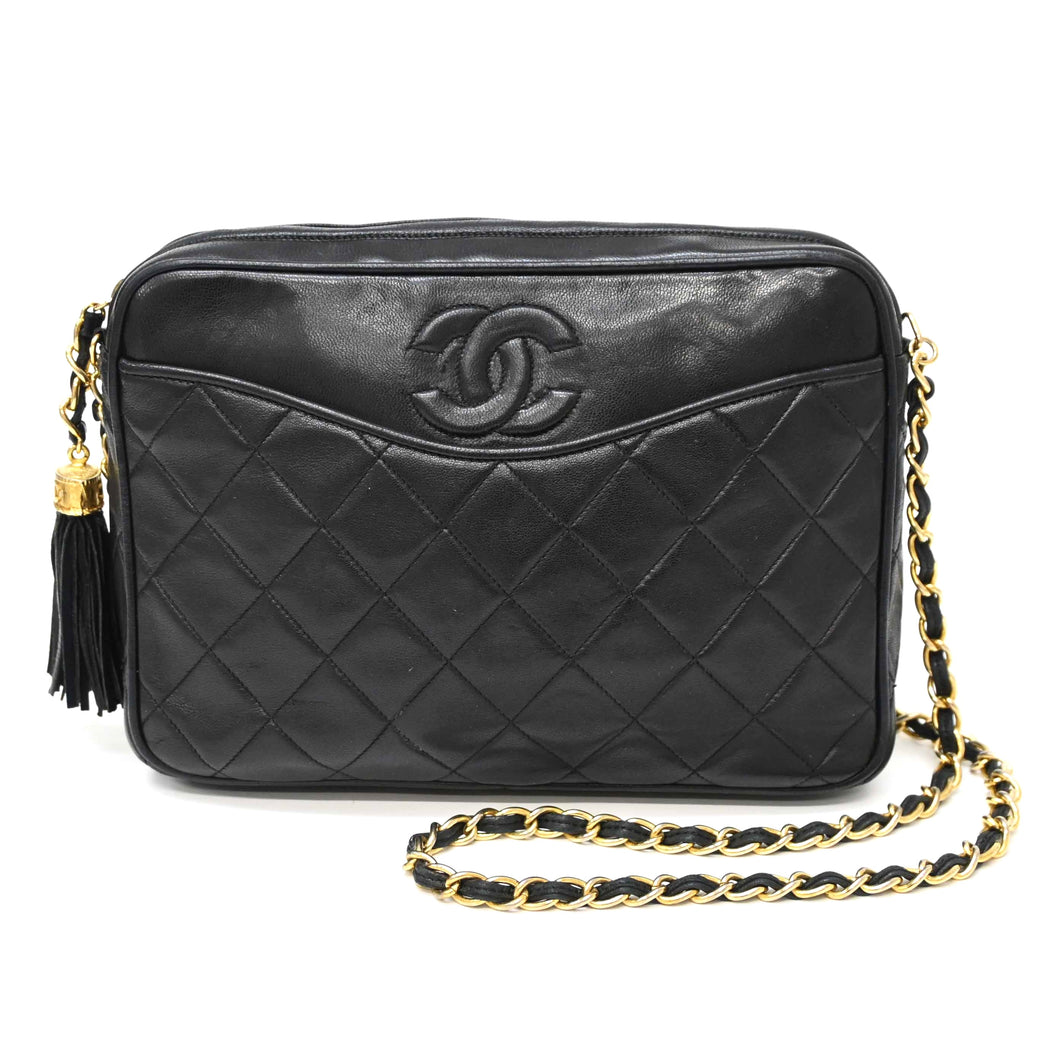 *CHANEL シャネル マトラッセ チェーンショルダーバッグ P42340V