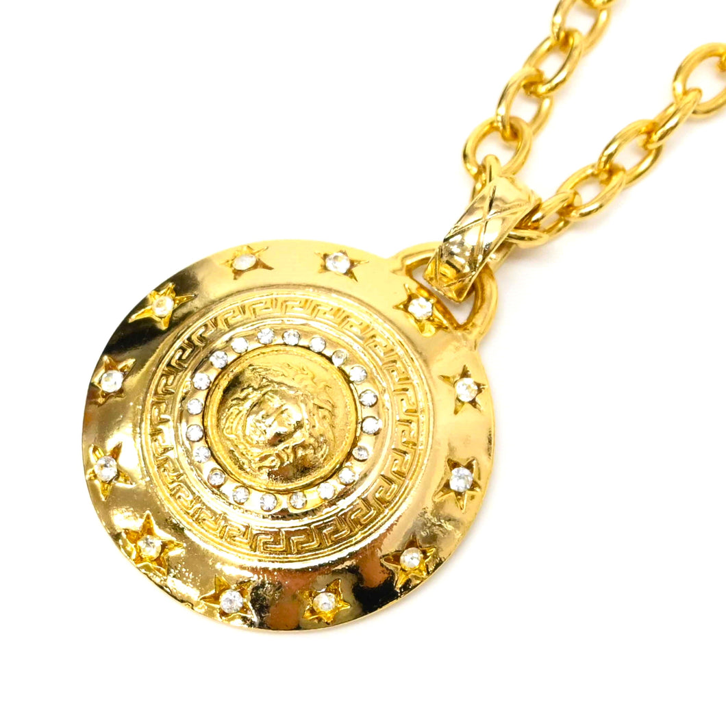 *GIANNIVERSACE Gean Never Satha Medusa Necklace P2678V