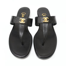 Load image into Gallery viewer, *CHANEL Chanel Sandals Turn Lock P42586v

