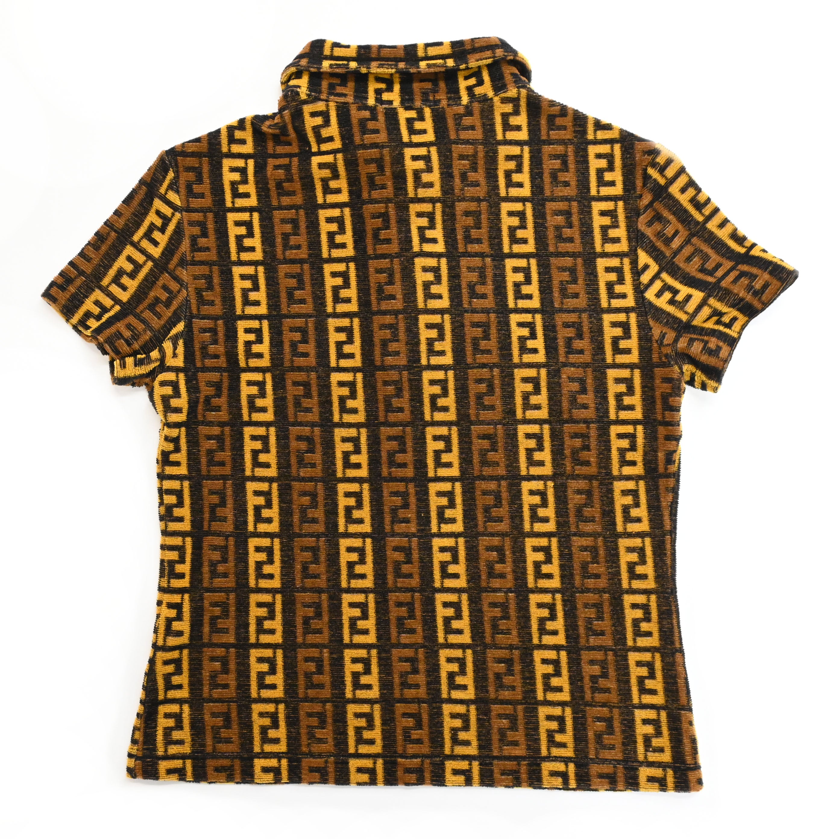 J6250美品フェンディ レザー切替ローゲージドライバーズニット アイボリー50 FENDI – VINTAGE SELECT SHOP MAISON DE VII（メゾンドヴィ）