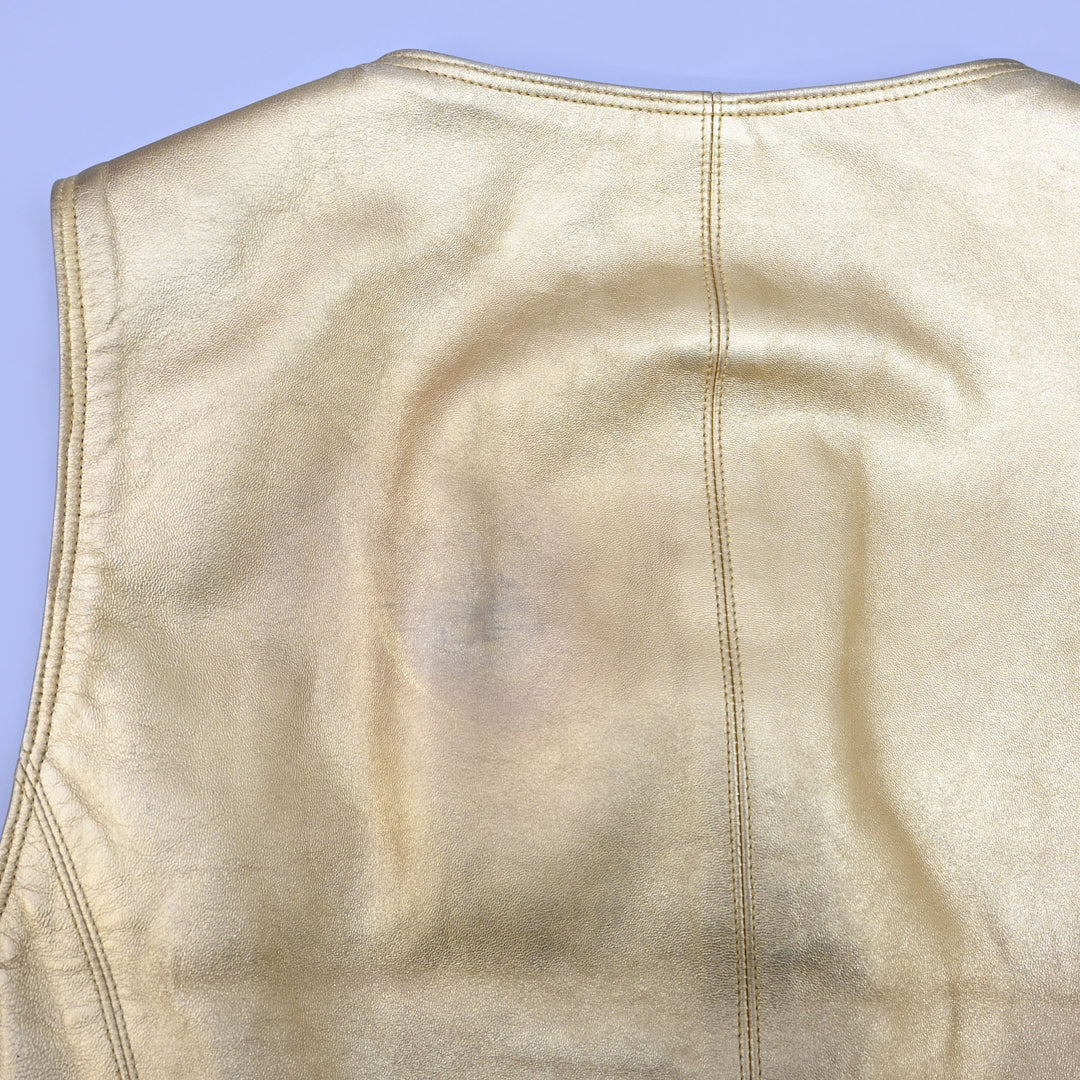 CHANEL Lambskin Leather Vest P44054V
