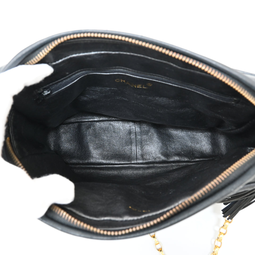 CHANEL 香奈儿 Mademoiselle 流苏链条单肩包