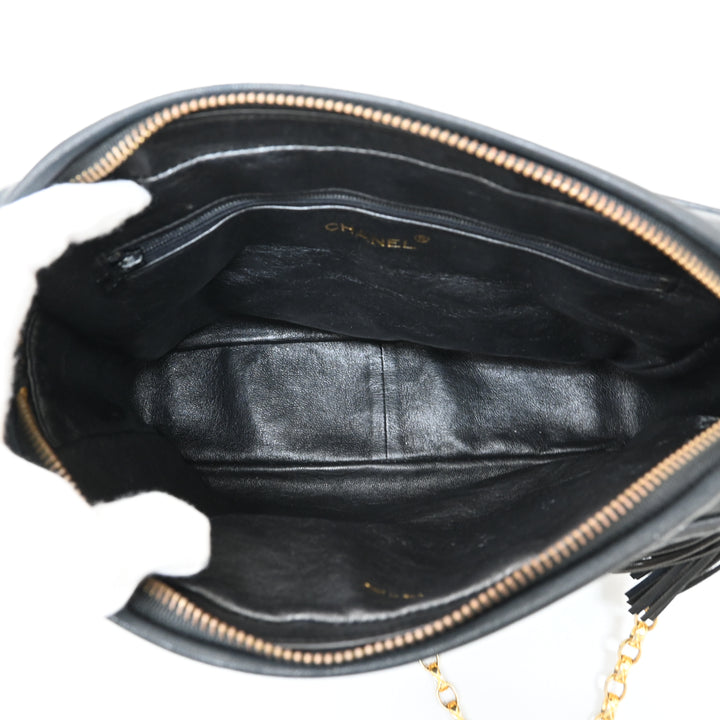 CHANEL 香奈儿 Mademoiselle 流苏链条单肩包